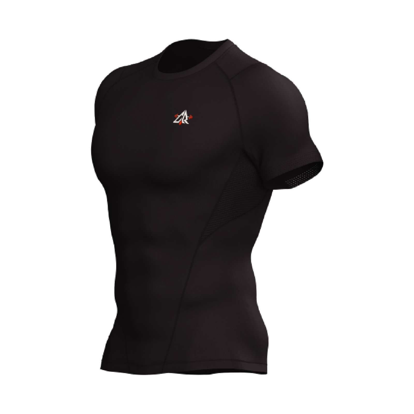 Compression Tee — Black - Image 4