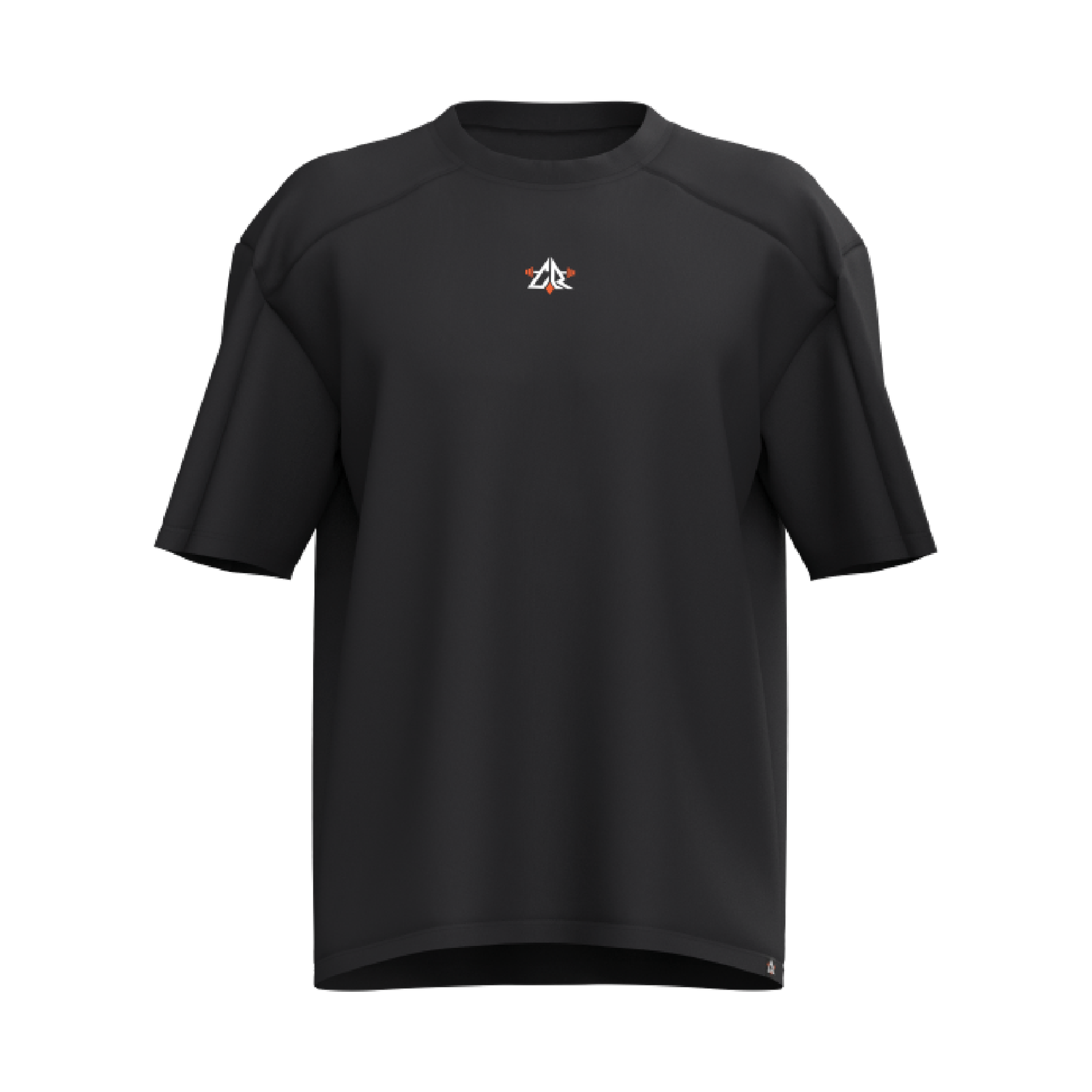 Drop Shoulder Tee — Black