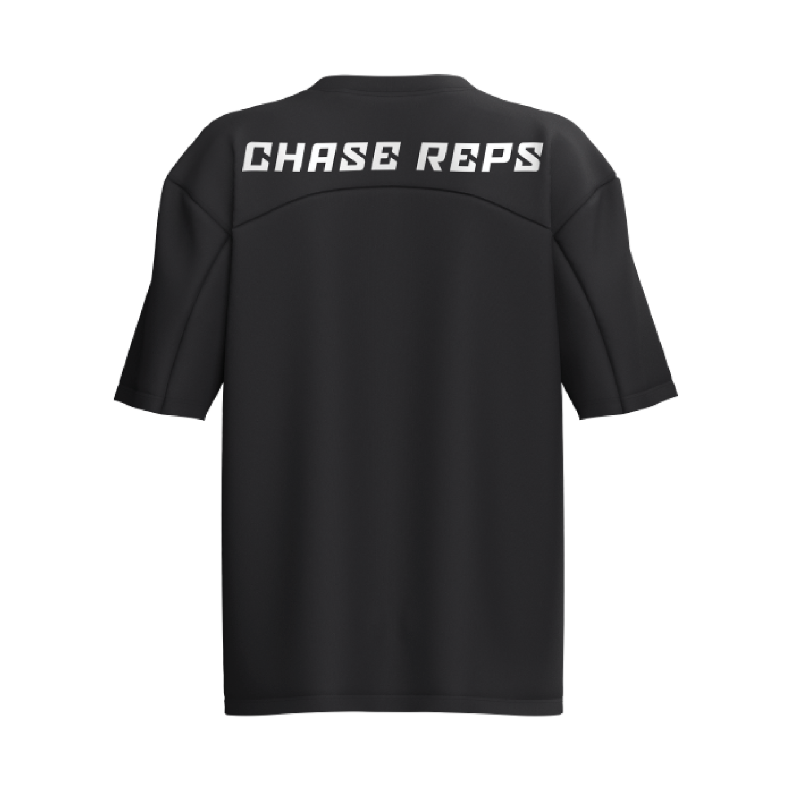 Drop Shoulder Tee — Black - Image 3