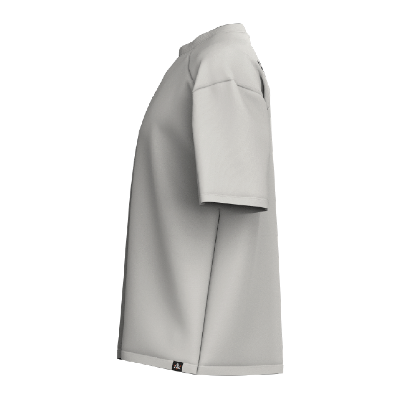 Drop Shoulder Tee — silver - Image 5