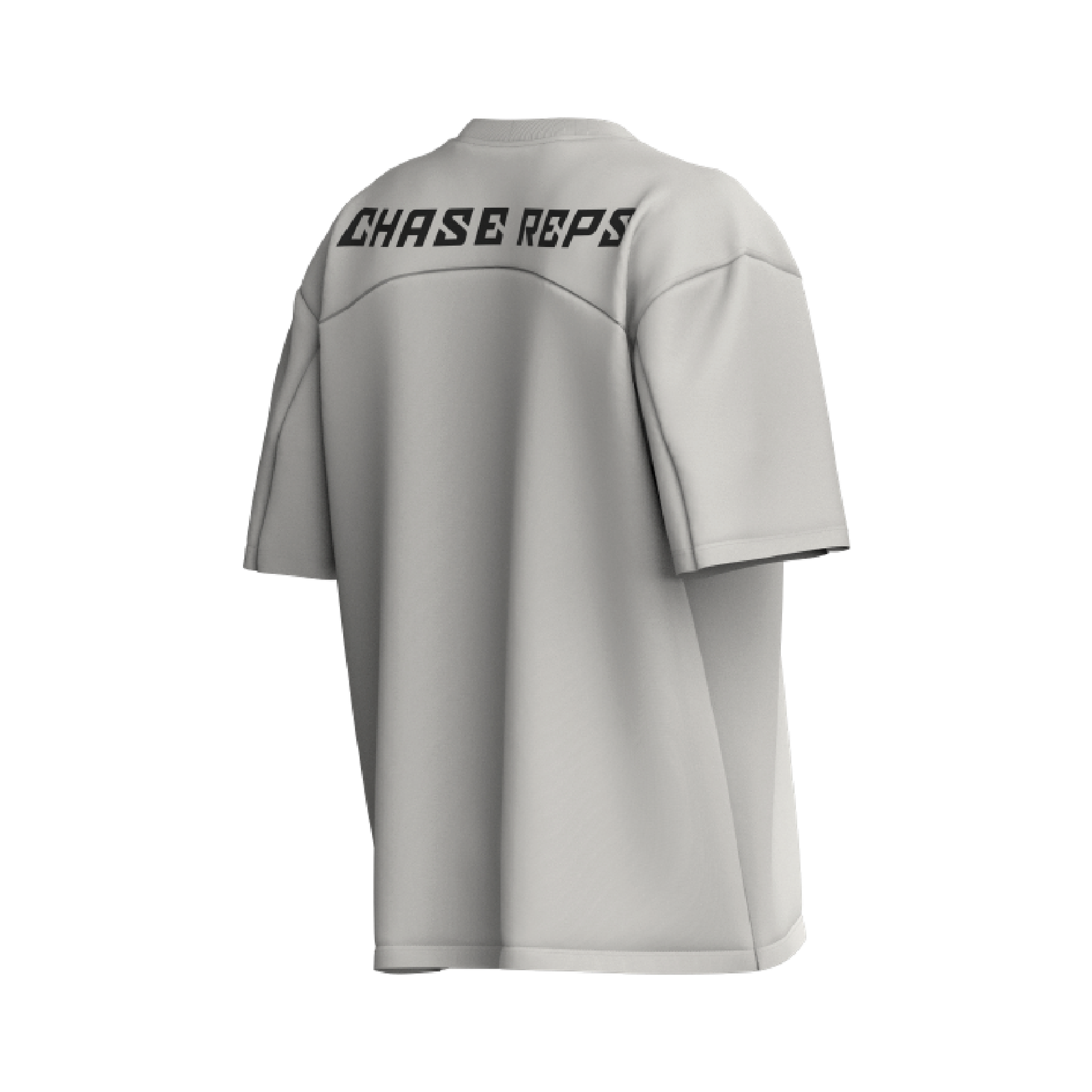 Drop Shoulder Tee — silver - Image 2
